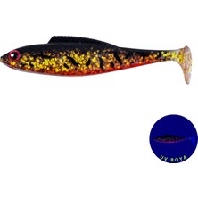 Asyaink Silikon Balık - 4,5g 85MM - Fishack Predatorx - Uv Boyalı - Copper - 4,5 gr