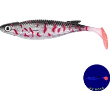 Asyaink Silikon Balık - 10G 100MM - Fishack Predatorx - Uv Boyalı - Venom - 10 gr