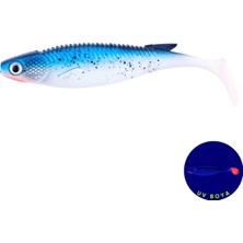 Asyaink Silikon Balık - 10G 100MM - Fishack Predatorx - Uv Boyalı - Aqua - 10 gr