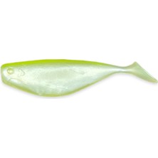 Asyaink Silikon Balık Yem - Savex Bongo - 8cm - Fosfor Yeşili (17100-P027)