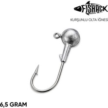 Asyaink Jighead - Zoka - Kurşunlu Olta Iğnesi - Gümüş - 6,5 gr