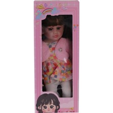 Urfakent LMN232 55 cm Müzikli Silikonlu Et Bebek