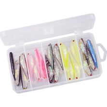 Asyaink Silikon Balık Yem Seti - Spro - 9cm - Kira Bait (4870-1600)