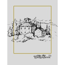 Nacario Sketchbook: River Scene, Large 8.5" x 11", 110 Pages, Perfect For Everyone, Crayons, Pencils, Drawing And Sketching