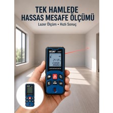 tp Lazer Metre 50 mt Hassas ve Hızlı Ölçüm Özellikli Yeni Nesil - Lisinya