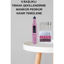 Uravas Store Manikür Pedikür Seti Ikili Set El ve Ayak Bakımı Nasır Temizleme Protez Tırnak Çıkarma