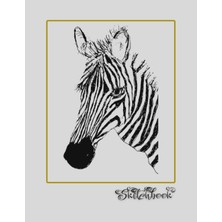 Nacario Sketchbook: African Wildlife Sketch, Large 8.5" x 11", 110 Pages, Perfect For Everyone, Crayons, Pencils, Drawing And Sketching