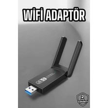 Uravas Store Wifi Alıcı Wifi Adaptörü USB Girişli 3.0
