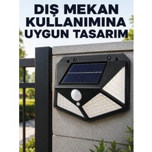 tp Bahçe Balkon Garaj ve Girişler Için Güneş Enerjili Hareket Sensörlü LED Duvar Lambası - Lisinya