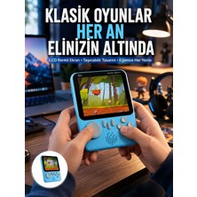 tp 3.5 Inç Mini Atari Taşınabilir Oyun Konsolu 666 Adet Retro Oyun Yeni Nesil - Lisinya