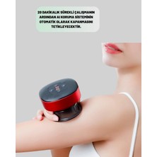 Uravas Store Taşınabilir Elektrikli Kupa Terapisi Masaj Cihazı Boyun Sırt Bacak