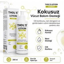 Nacario Thol’s Lotıon Scabthol Kükürtlü Kokusuz Fluid Vücut Bakım Jel Losyonu - 200 ml