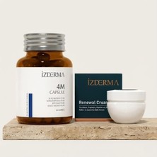 Nacario Izderma Renewal Cream 20 ml ve 4m Capsule Takviye Edici Gıda