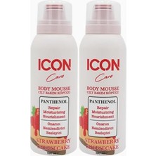 Nacario Cilt Bakım Köpüğü Strawberry & Cheesecake 100 Ml- 2'li Set