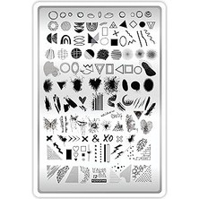 Nacario Takida Stamping Baskı Plakası Xl Kreativ 12
