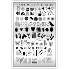 Nacario Takida Stamping Baskı Plakası Xl Kreativ 12
