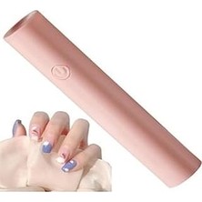 Nacario Gaman Profesyonel Tırnak Kurutucu - USB Kablolu Mini Kalem Oje Kurutucusu Pembe