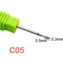 Nacario Tırnakmania Freze Ateş Uç Kuru Manikür Ucu C05 (58649) 4408