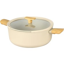 Nacario Berghoff Leo Balance Tencere 28CM Krem
