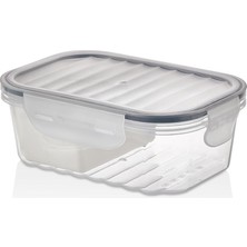 Nacario Sızdırmaz Bölmeli Saklama Kabı Bpa Içermez 1000 ml (Şeffaf)