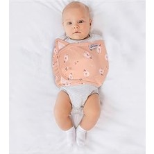 Nacario Sevi Bebe Bebe Kundak Kemer, 0-3 Ay, Neşeli Kuş Desen, Pembe, Unisex