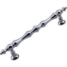 Nacario Nilay Krom Metal Kulp 128 mm - 12.8 cm Mobilya Çekmece Mutfak Dolabı Dolap Kulpları Kulbu Kulpu