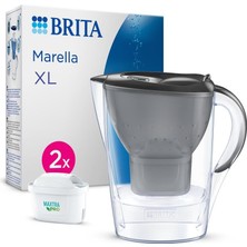 Odea Brıta Marella Xl 2x Maxtra Pro All-In-1 Filtreli Su Arıtma Sürahisi - Grafit