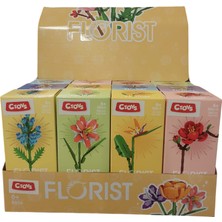 Belirtilmemiş Ctoy Oyuncak Çiçek Lego Bloklar 8856 (Karışık Model, 1 Adet)
