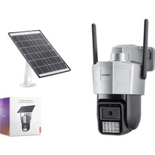 Belirtilmemiş Lenovo X6T-4G 3Mp Aov Smart Tek Kamera 4G Solar Güvenlik Kamerası