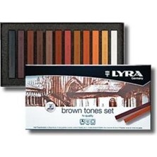  lyra polycrayons soft toz pastel boya12 li kutu kahverengi l5641121