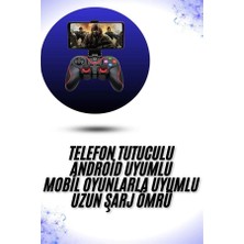 Eco Lounge Yeni Nesil X3 Gamepad Android Uyumlu Telefon Tutucu Özellikli Joystick