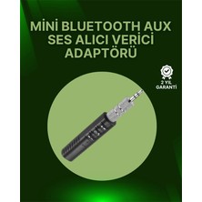 Eco Lounge Bluetooth 4.1 Ses Alıcısı | 3.5mm Girişli Hoparlör & Kulaklıklar Için Kablosuz Dönüştürücü