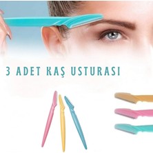 Eco Lounge Tinkle Kaş Usturası 3'lü Set - Mükemmel Kaşlar Için Hassas ve Etkili Aracınız