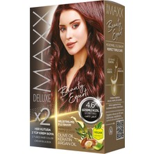 MAXX DELUXE BEAUTY EXPERT 4.6  Gizemli Kızıl Set Boya