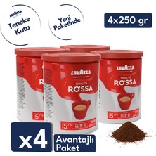 Lavazza Quality Rossa 250 gr Teneke 4 Adet