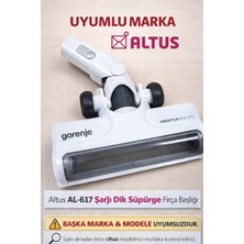 Arçelik Altus AL-617 Şarjlı Dik Süpürge Fırça Başlığı