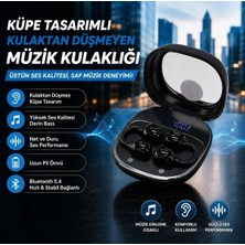 Karleader Kulaktan Düşmeyen Küpe Tasarımlı Bluetooth Kulaklık