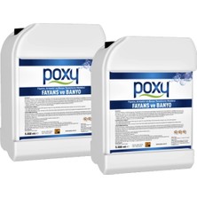 Poxy  Fayans Derz Temizleyici  5 Lt x 2 Adet