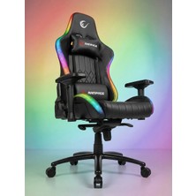 Rampage KL-R13 Void Rgb Aydınlatmalı Siyah Oyuncu Koltuğu