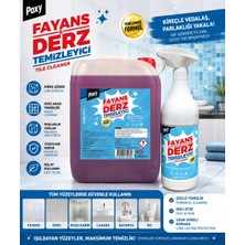 Poxy Fayans Derz Temizleyici 5 Lt & Fayans Temizleyici 1 Lt