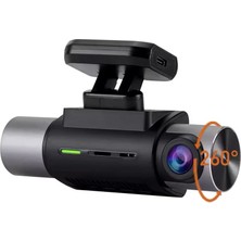 Twogo Go-Xray2 Day Night Gps Araç Içi Kamera Geniş Açı Çift Ekran