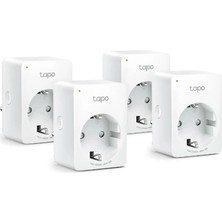 Tp-Link Tapo P100 Mini Wi-Fi Akıllı Priz 4lü Paket
