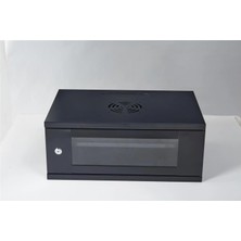 Racksan SE-6404S 4u Duvar Tipi Kabinet (240-530-400) Raf+Fan