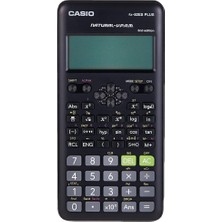 Casio FX-82ES Plus Siyah Bilimsel Fonksiyonlu Hesap Makinesi 2.versiyon