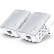 TP-Link Tp-Lınk TL-PA4010KIT 500MBPS AV600 Ev Ofis Tipi Powerline Ağ Adaptörü 2-Li Paket