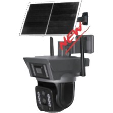 Apronx APX-WSP368OZ 9mp 10X Zoom 4g Solar 2.8MM-12MM Iki Kamera Ptz