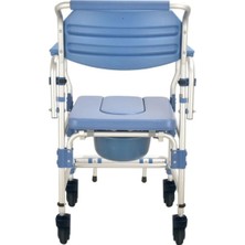 Poylin P610 Alüminyum Banyo Tuvalet Sandalyesi