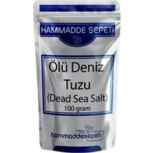 Hammadde Sepeti Ölü Deniz Tuzu (Dead Sea Salt) 100 Gram