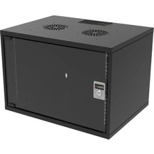 Ager 12U 540X400MM Duvar Tipi Siyah Kabinet Soho AG-SH12U5440S1