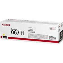 Canon CRG-067H Y Yüksek Kapasiteli Yellow Sarı Toner MF65X
